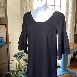 Francesca’s Miami LBD Dress with Ruffle Detail NWT M